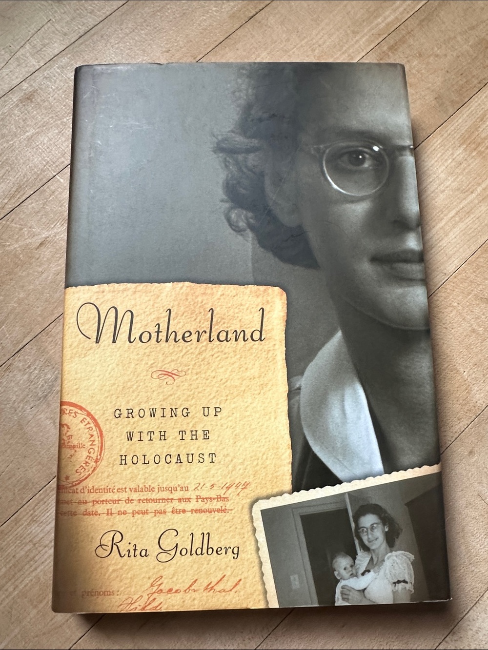 Motherland by - Beige & Black Hardcover Book